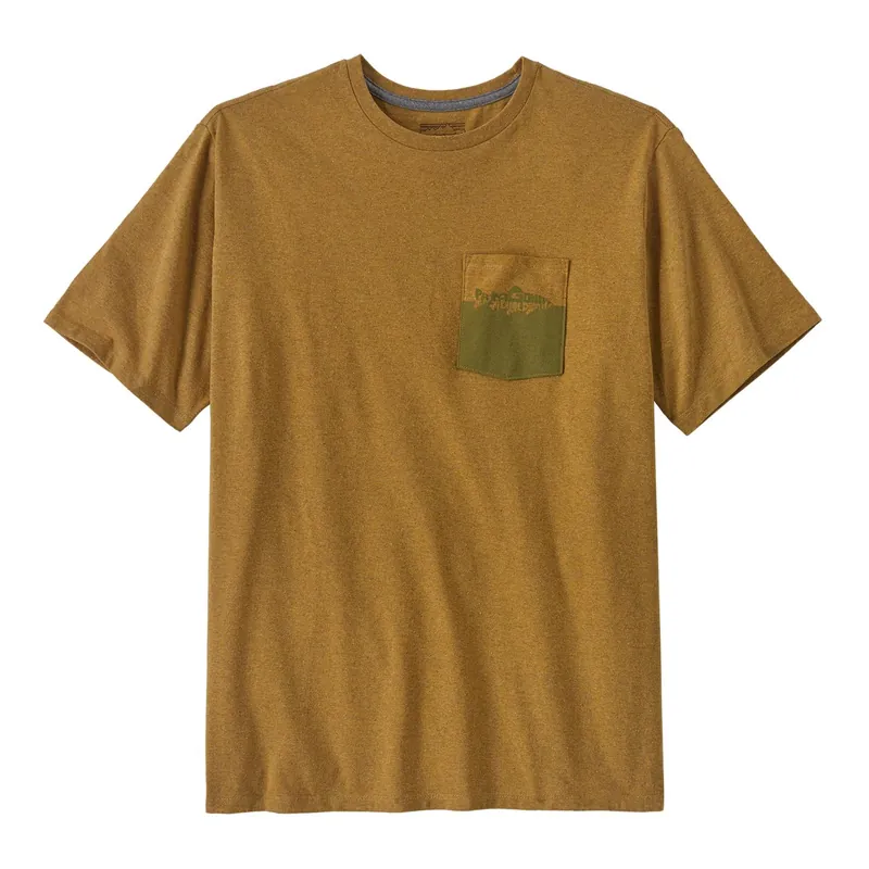 Meilleure Vente Patagonia M‘s Wild Waterline Pocket Responsibili-Tee - T-shirt