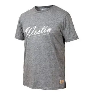 Westin Old School T-Shirt Grey Melange - T-Shirt Paiement Sécurisé