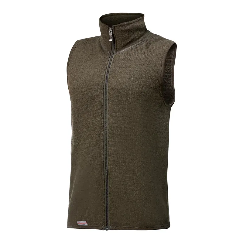 Woolpower Full Zip Vest 400 - Vêtements fonctionnels Prix Cassé