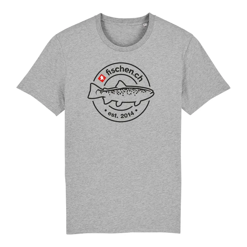 Soldes Retro Logo Trout Front Bio T-Shirt