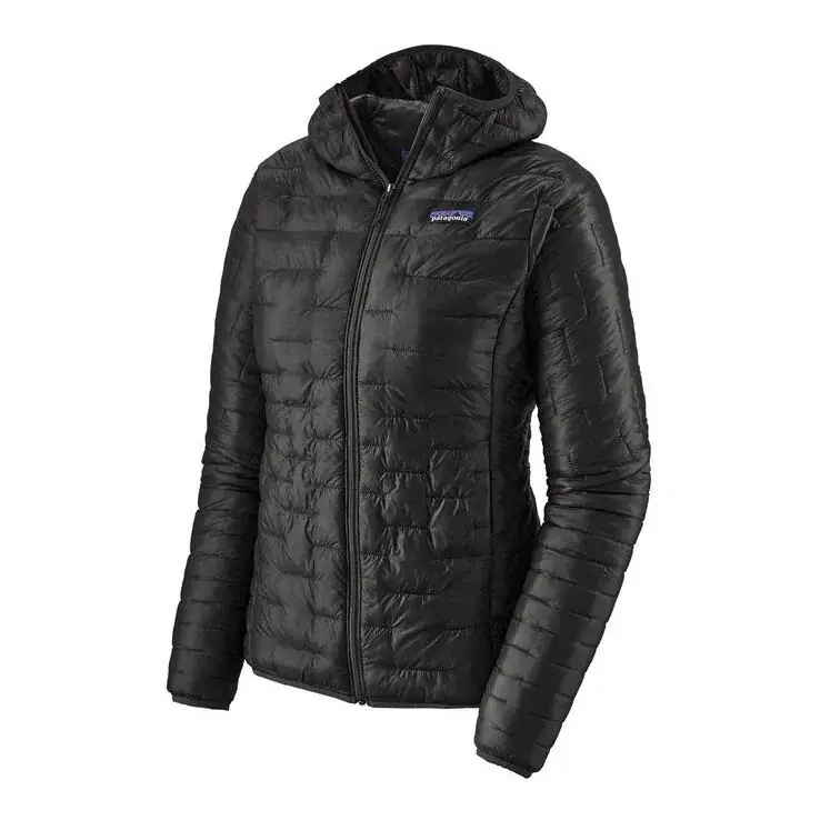 Prix Réduit Patagonia W‘s Micro Puff Hoody Black - Veste