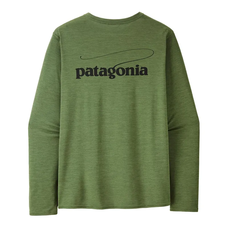 Soldes Patagonia M‘s L/S Cap Cool Daily Graphic Shirt - Sunshirt