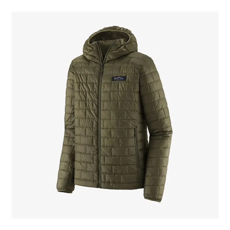 Patagonia M‘s Nano Puff Fitz Roy Trout Hoody - Veste Dernier Modèle