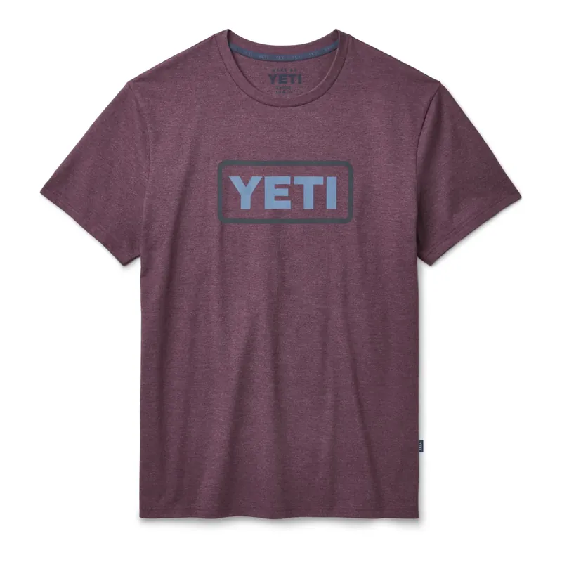 YETI Logo Badge Short Sleeve – T-shirt Vente Flash