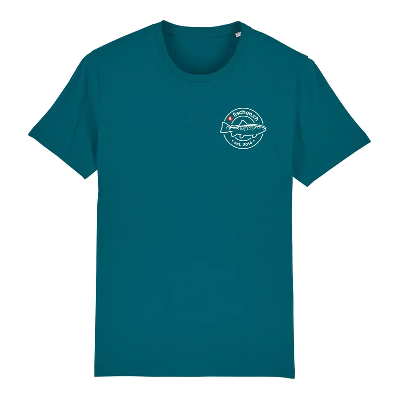 Nouvel Arrivage  Retro Logo Trout Back Bio T-Shirt