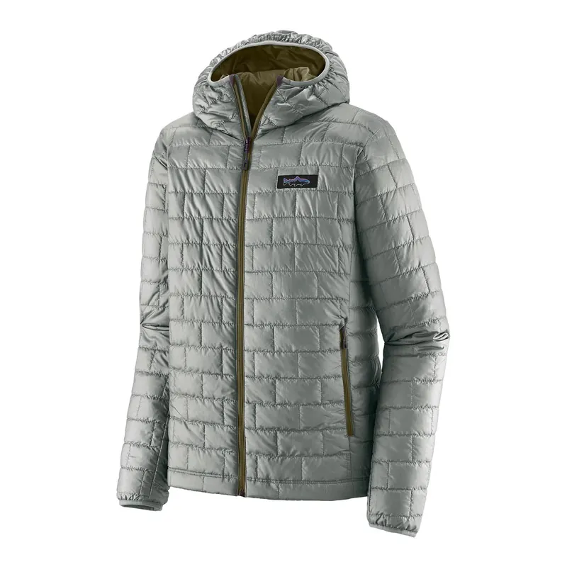 Patagonia M‘s Nano Puff Fitz Roy Trout Hoody - Veste Retour Gratuit