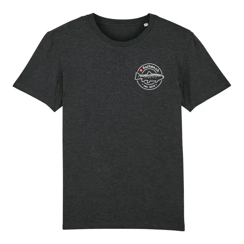 Retro Logo Trout Back Bio T-Shirt Authentique
