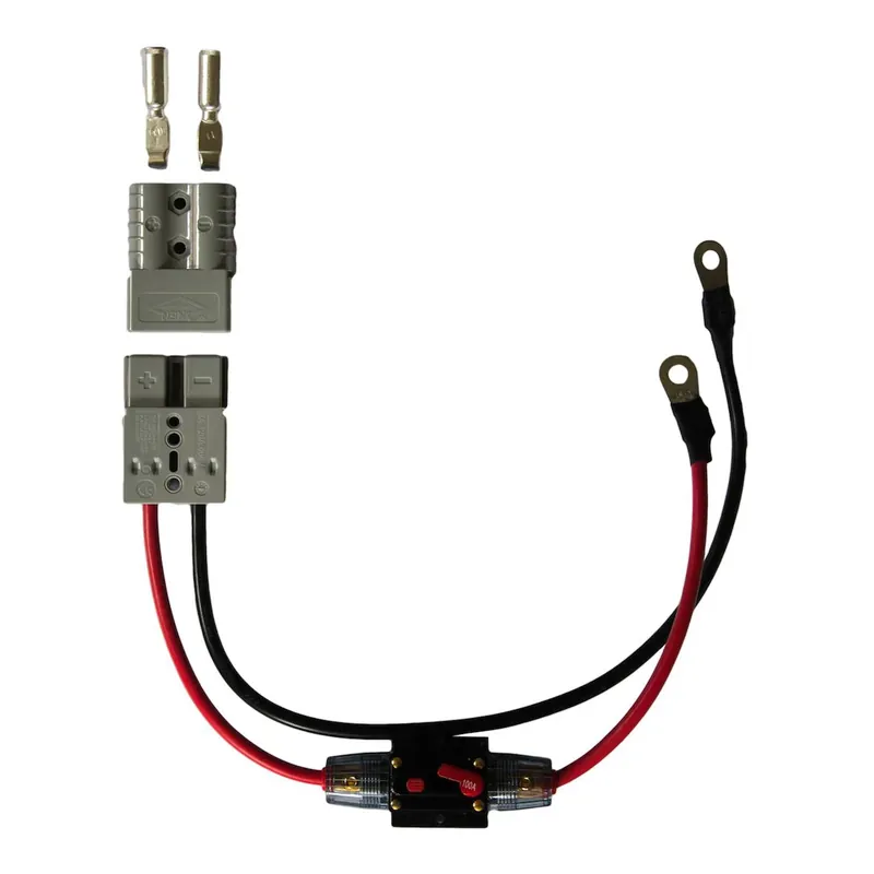 Rebelcell Quick Connect E-Moteur 100A, réarmable - Câble de connexion avec 100A fusible réarmable Offre Du Jour