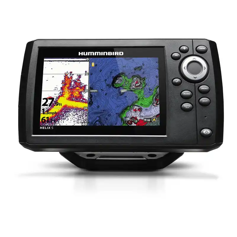 Vente Flash Humminbird Helix 5 Chirp GPS DB (Dual Spectrum Sonar) - Sondeur