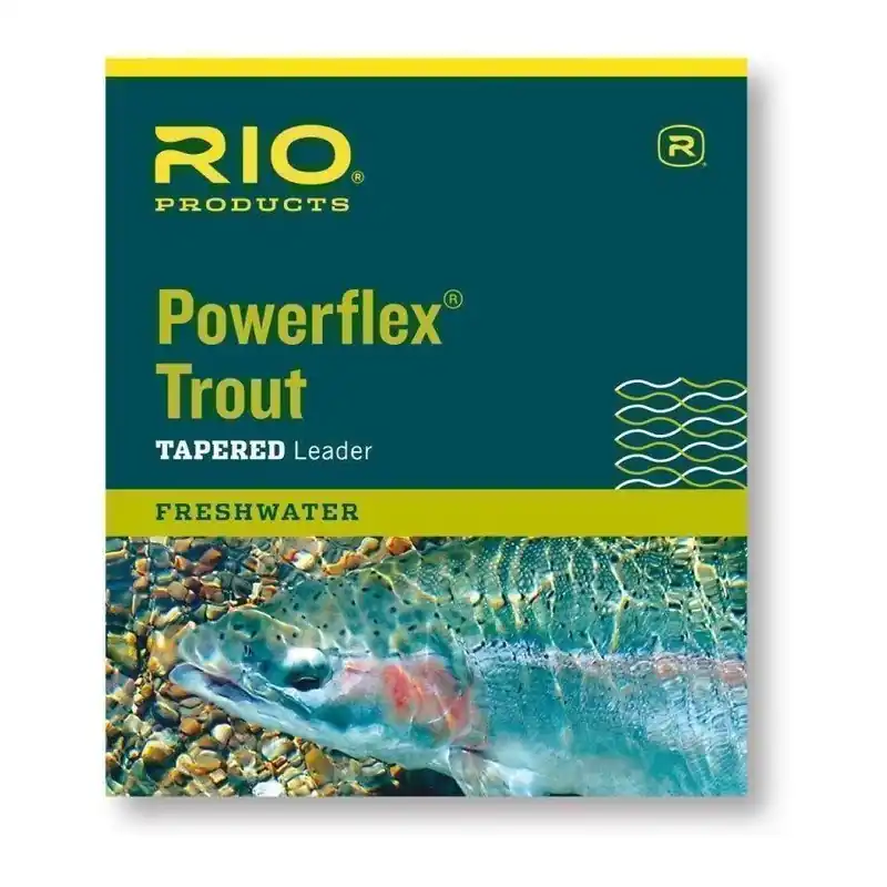 Rio 12ft Powerflex Trout - Bas de ligne mouche Commander Vite
