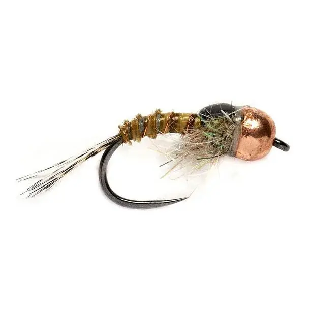 Achat Immédiat Fulling Mill Biot Quill Olive/Braun Tungsten o.W. - Nymphe