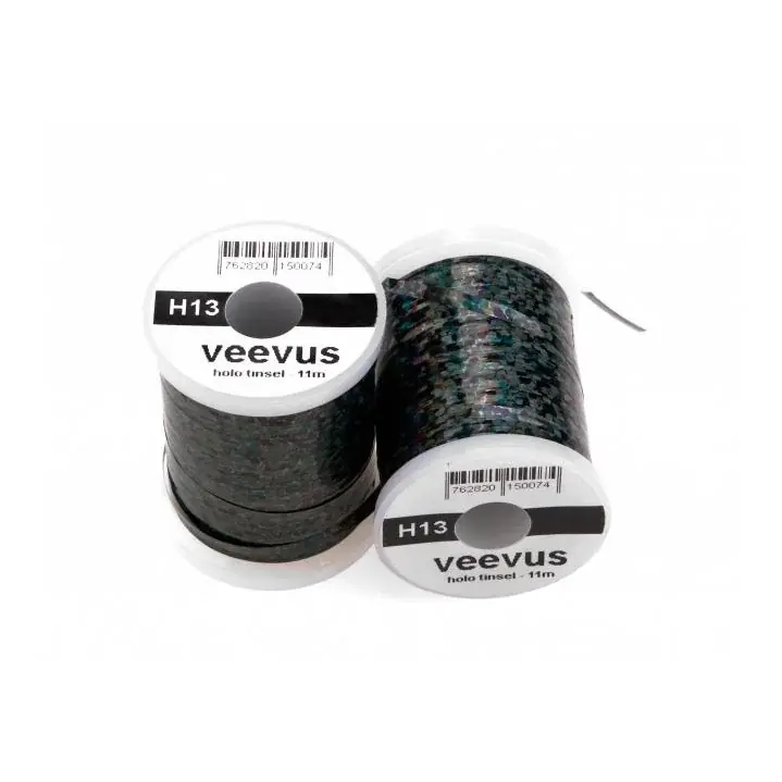 Veevus Holographic Tinsel – Black Paiement Sécurisé