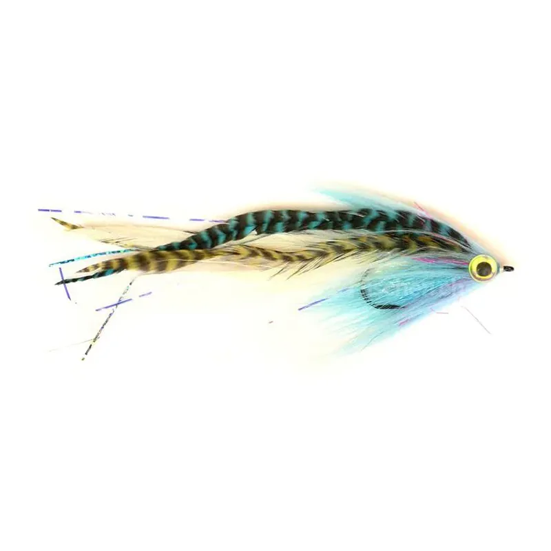 Fly-Dressing Bauer Pike Deceiver - UV Baitfish - Streamer brochet Solde