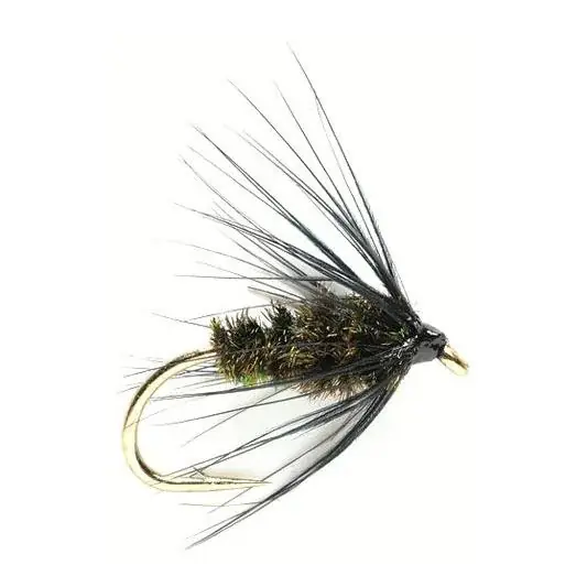 Fulling Mill Black & Peacock Spider - Nassfliege Prix Cassé