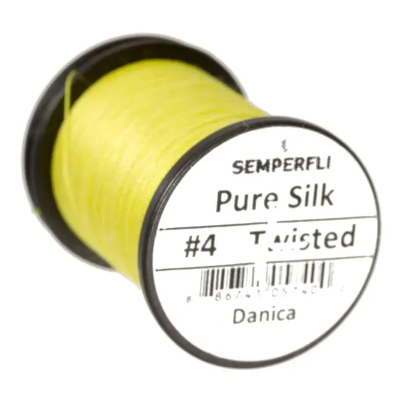 Top Vente Semperfli Pure Silk – Danica Primrose – Soie de montage