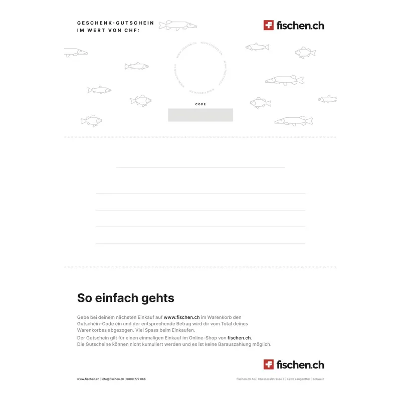 print@home Bon cadeau PDF  Acheter Direct