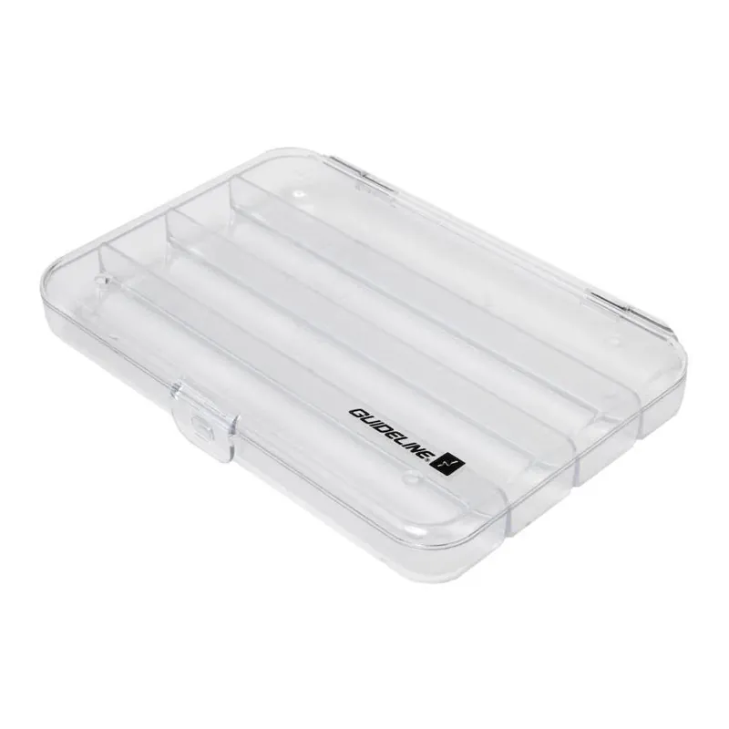 Guideline Slim Tube Large Fly Box 6 Compartment - Fliegenbox Certifié