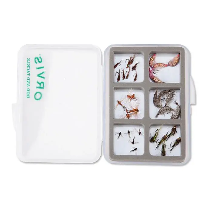 Bon Plan Orvis Super Slim Pocket Flybox Foam 6 Compartments - Boîte à mouches
