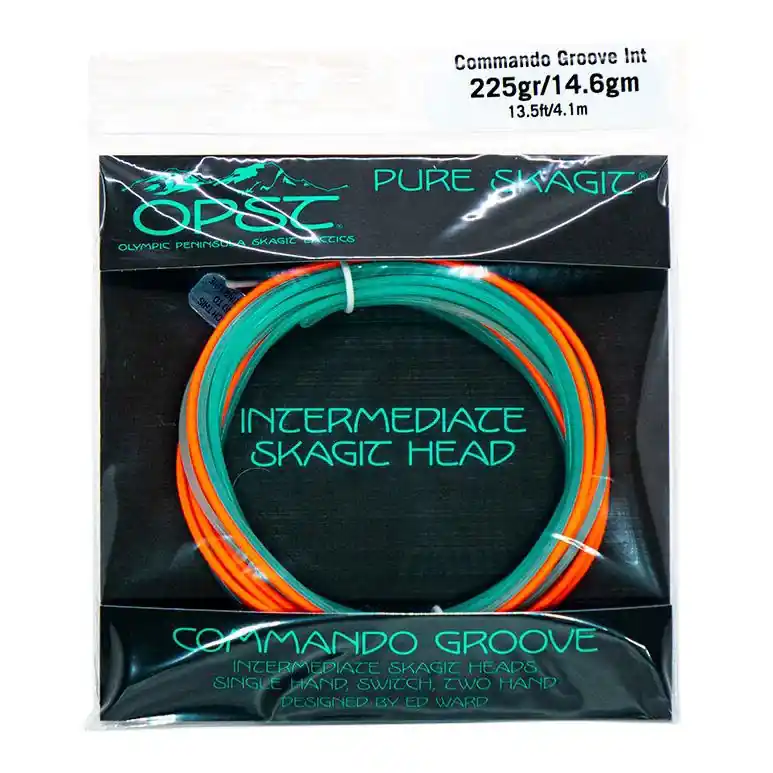 OPST Pure Skagit Commando Groove Intermeditate - Shooting head Paiement Sécurisé