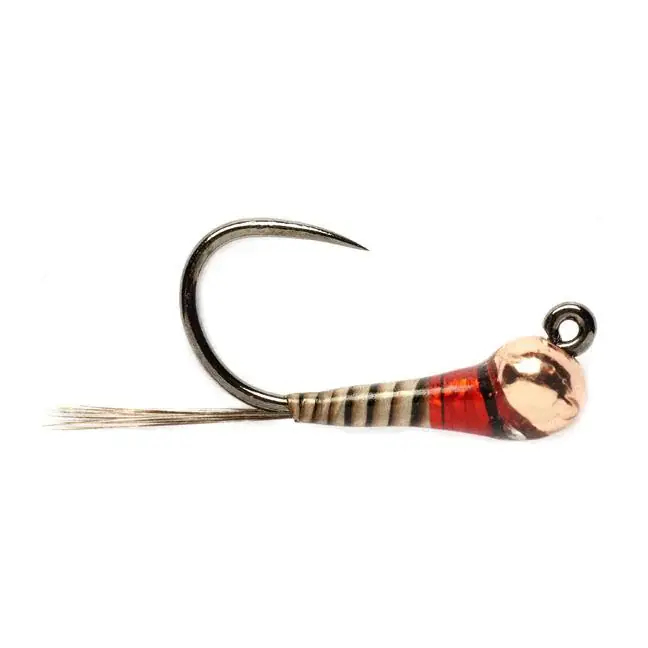 Fulling Mill Perdigon Hollow Point Red Jig o.W. - Nymphe Bon Marché