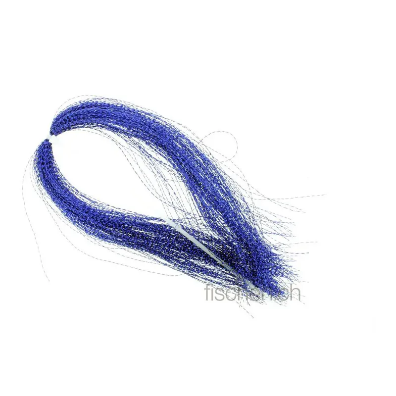 Hareline Dubbin Krystal Flash – Royal Blue – Flash Retour Gratuit
