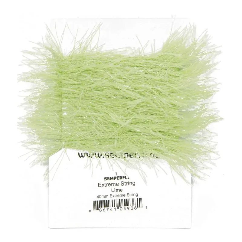 Semperfli Extreme String – Lime – Chenille Usine Directe