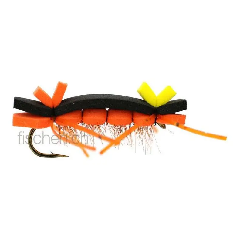 Umpqua Chernobyl Ant Schwarz/Orange – Mouche sèche Acheter Direct