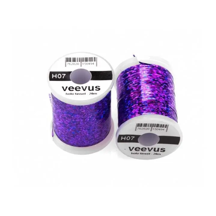 Promotion Saisonnière Veevus Holographic Tinsel – Purple