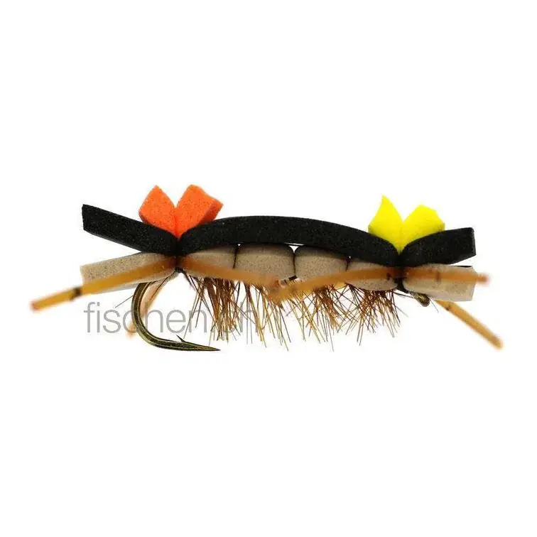 Soldes Umpqua Chernobyl Ant Schwarz/Beige – Mouche sèche