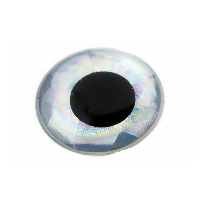 Nouveauté The Fly Co. 3D Epoxy Eyes Holo Silver – Yeux