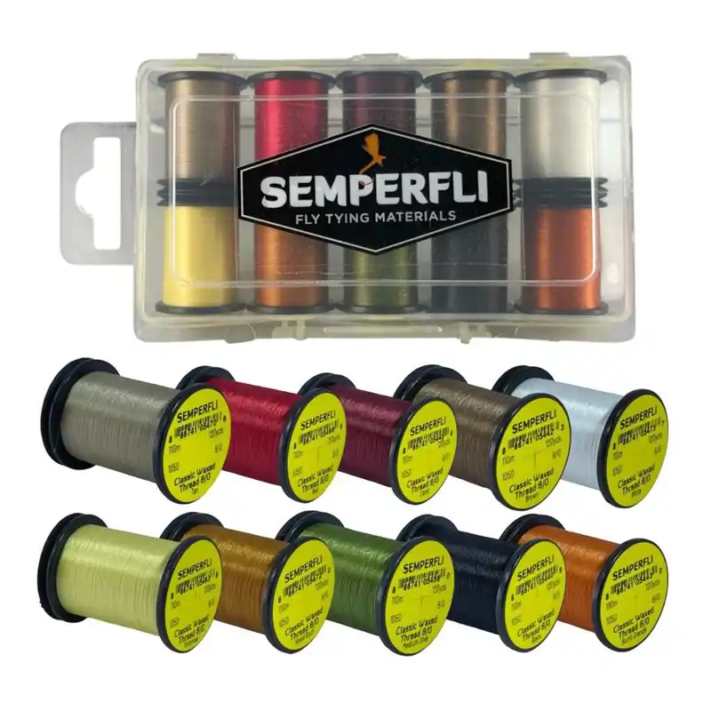 Paiement Sécurisé Semperfli Classic Waxed Thread Collection 110m