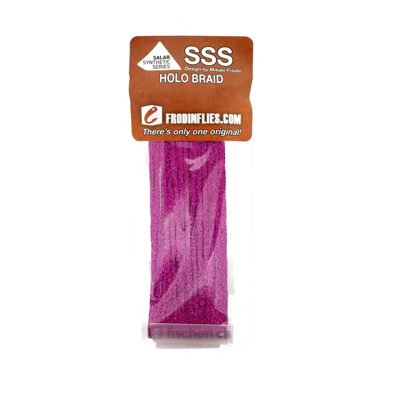 Frödinflies SSS Holo Braid - evil magenta Nouvelle Collection
