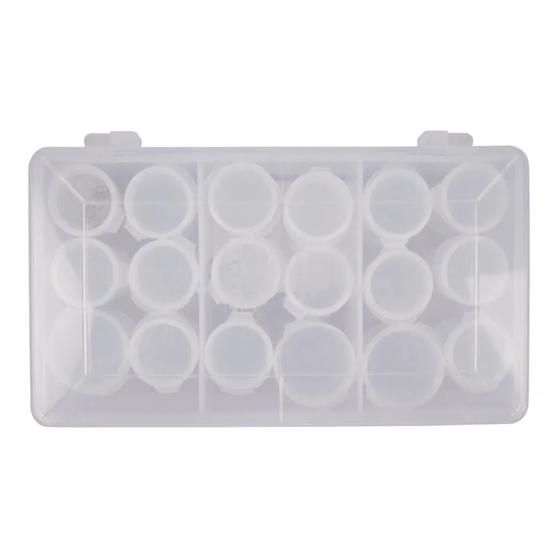Hareline Dubbin Fly Tyers 18 Pop Top Stash Box Commande En Gros