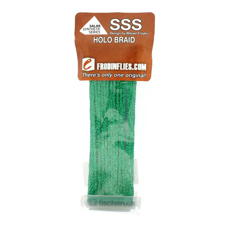Frödinflies SSS Holo Braid - gaudy green Commander Maintenant