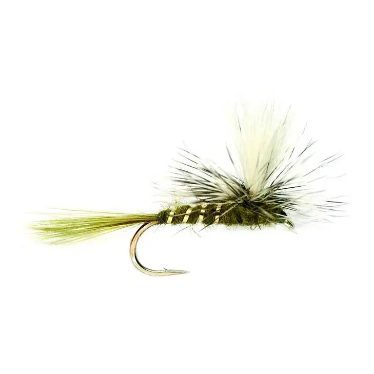 Fulling Mill Parachute Hare‘s Ear Olive - Trockenfliege Réduction