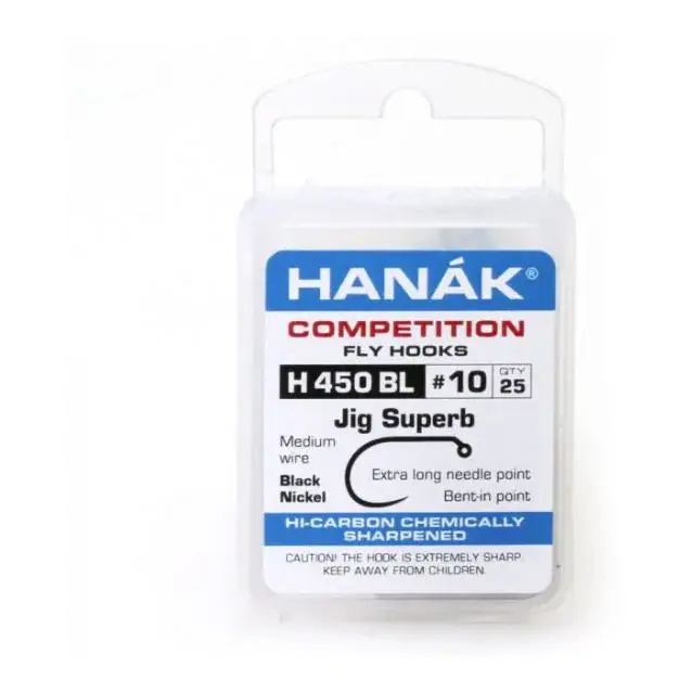 Hanak 450 Jig Suprb Black Nickel Dernière Chance