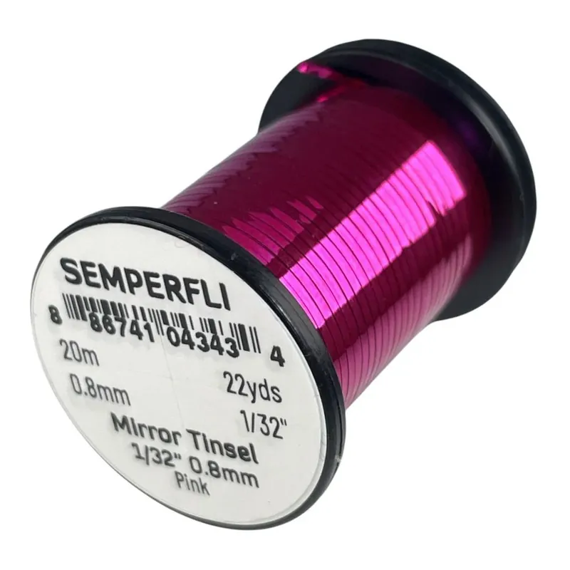 Semperfli Mirror Tinsel 1/32 inch Dernière Chance