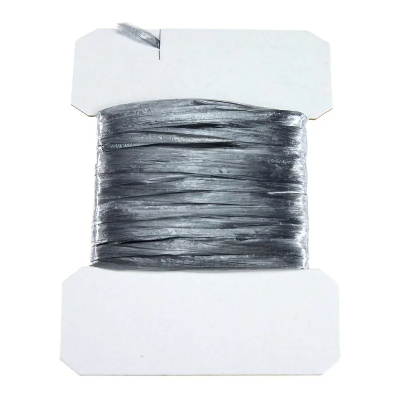 Hareline Dubbin Swiss Straw – Gray Remise