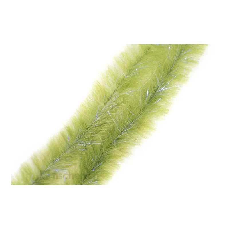 Certifié Hareline Dubbin Polar Fibre Brush – Olive