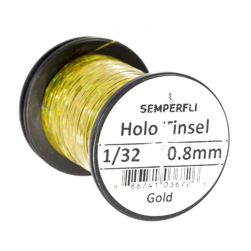 Must-Have Semperfli Holo Tinsel – Gold