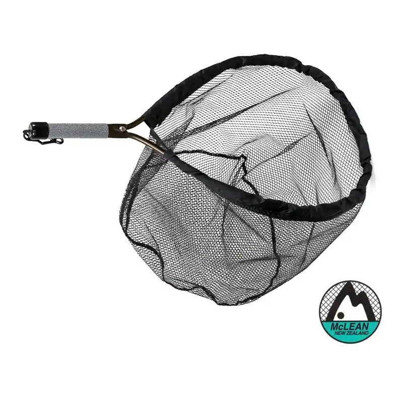 Produit De Marque McLean Angling Short Handle Rubber Net S - Epuisette wading
