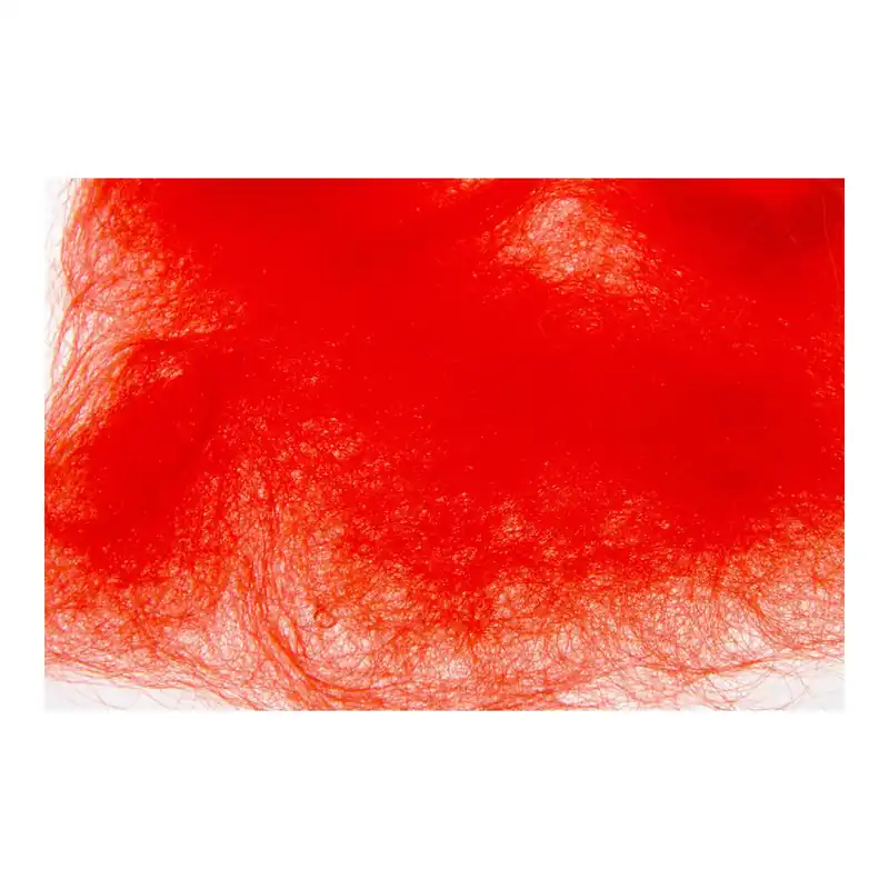 Nouvel Arrivage Wapsi Angora Goat Dub - Fl. Fire Orange - Dubbing