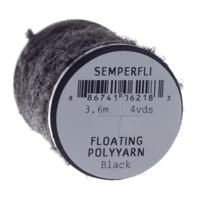 Semperfli Dry Fly Polyyarn – Black Remise
