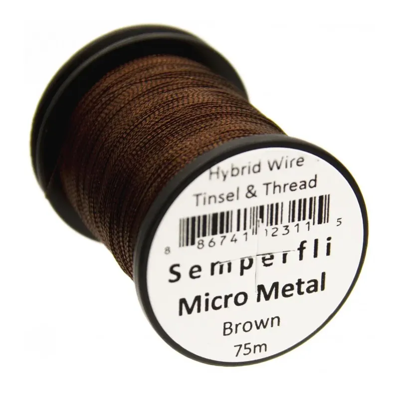Bon Plan Semperfli Micro Metal – Brown – Hybrid Wire