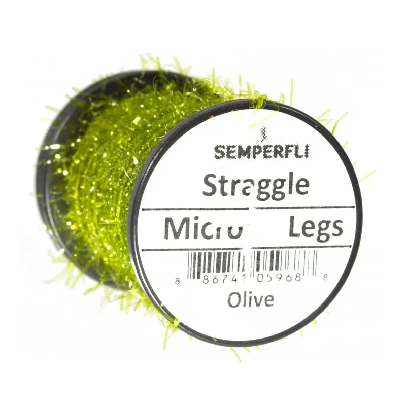 Offre Spéciale Semperfli Straggle Micro Legs – Olive – Chenille