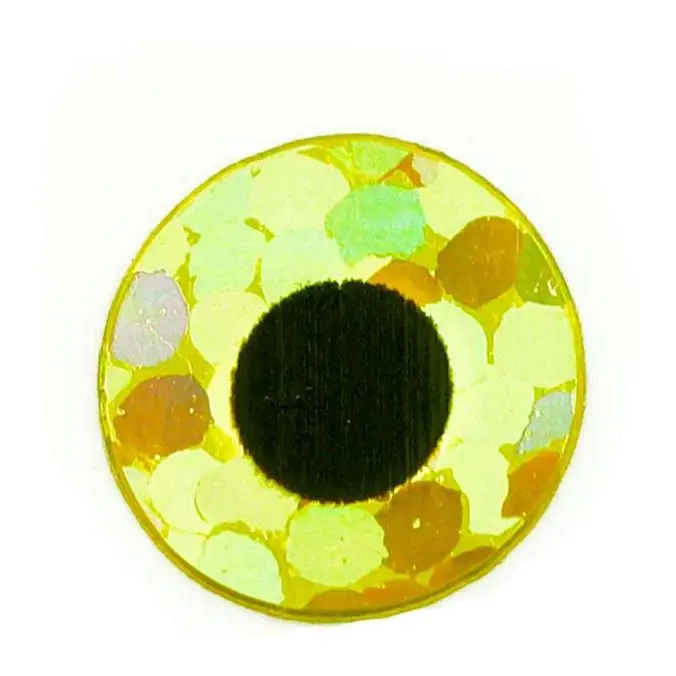 The Fly Co. Flat Eyes Holo Gold - Yeux Promotion Saisonnière