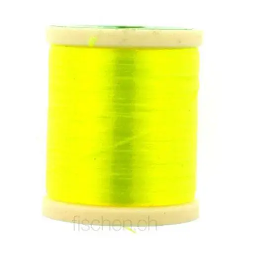 Danville Flat Waxed Thread - Fl. Yellow Chartreuse - Soie de montage Dernière Chance