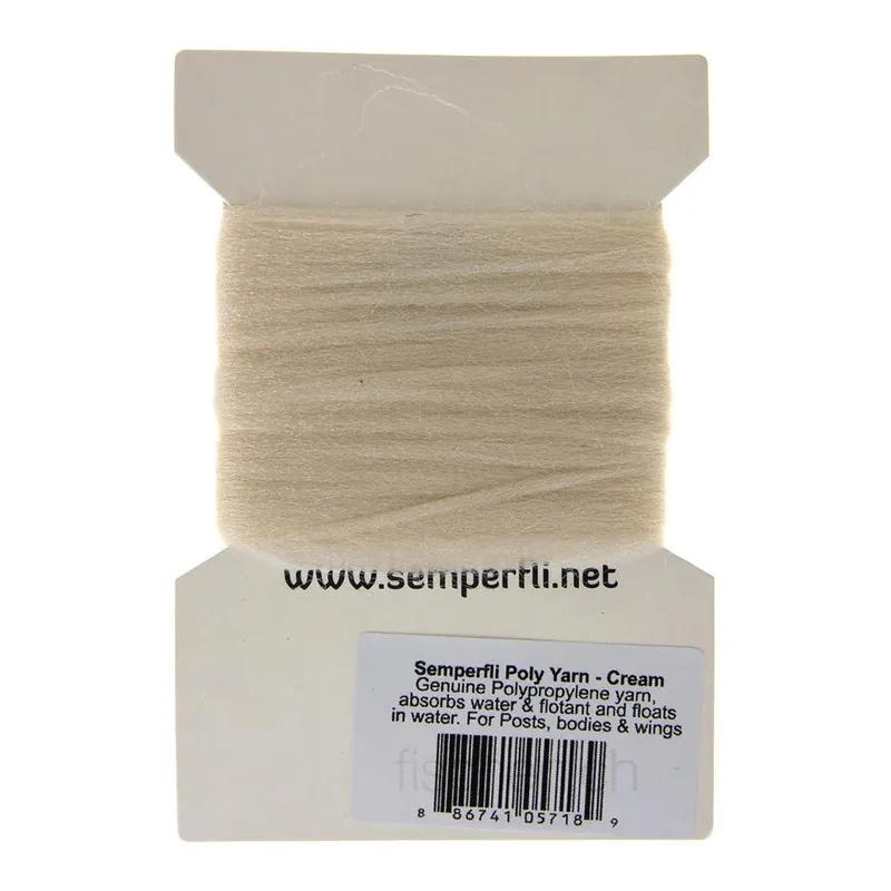 Offre Limitée Semperfli Poly-Yarn – Cream