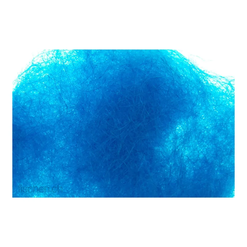Wapsi Angora Goat Dub - Kingfisher Blue - Dubbing Quantité Limitée