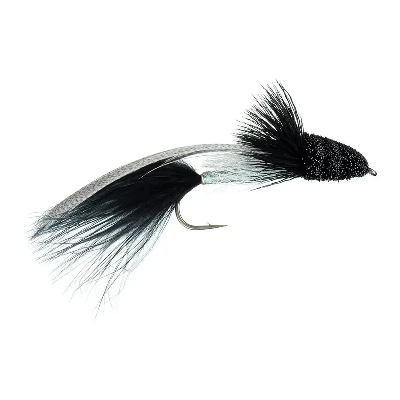 Montana Fly Company Galloup’s Zoo Cougar Black – Streamer Expédié Aujourd'hui
